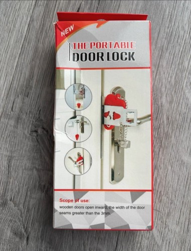 Portable door lock hotel - door,