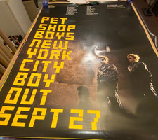 Huge PET SHOP BOYS - New York