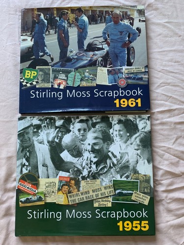 Stirling moss scrapbook - stirling, 1955
