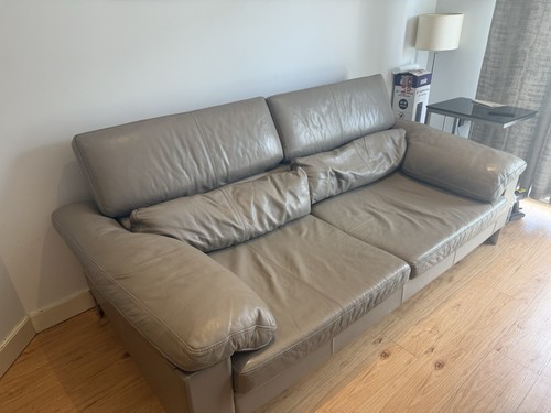Leather sofa - leather,