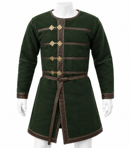 Viking medieval green padded - green,
