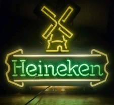Vintage Heineken Windmill Neon