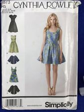 Dress  and Jacket 3 Variations 6-14 Simplicity Sewing Pattern 1873 PROM Party