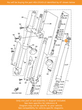 YAMAHA Seat, Spring Lower