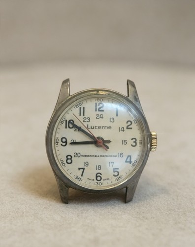 Vintage lucerne swiss watch - vintage,
