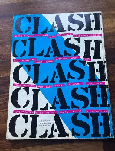 The clash singles - the, book