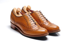BARKER Tan Brown Leather