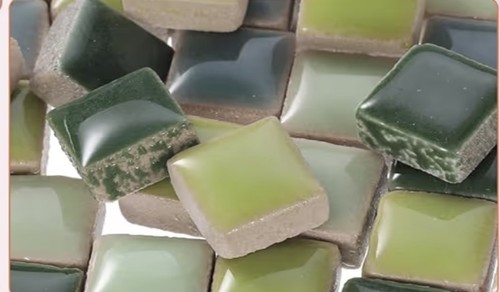 400 pcs square ceramic - ceramic, mosaic