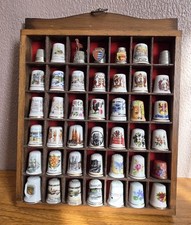 Collection Of 60 Thimbles In