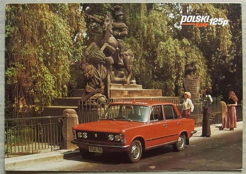 Polski fiat 125p car - 125p,