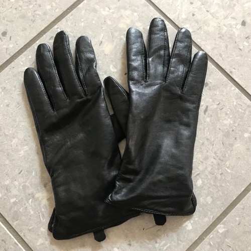 Ladies black leather - black,