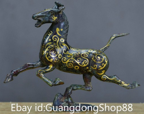 Old china bronze - ware, gilt
