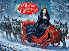 Goth Greeting Card A5 Goths