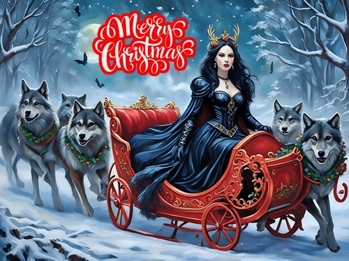 Goth greeting card - card, goths
