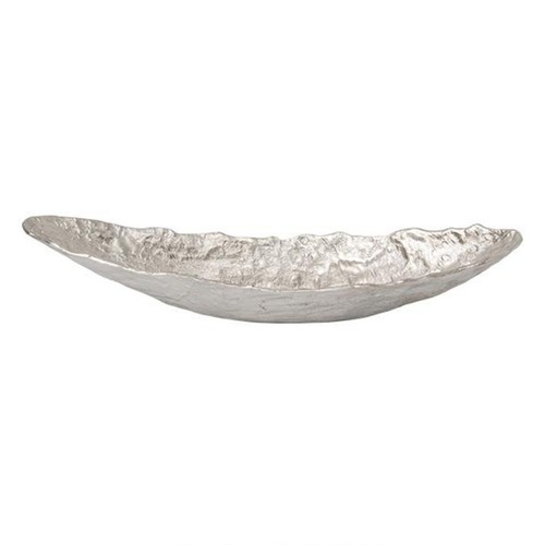 Boat shaped tray silver - boat-shaped,