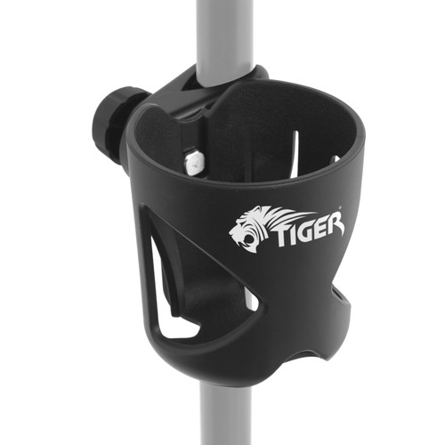 Tiger clamp drink holder - tiger, on