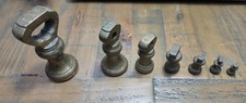 Vintage Set of 7 Brass Bell