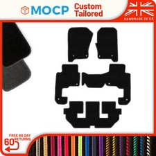 Carpet Car Mats to fit Land Rover Discovery 3 7 Seater 8 Mat Clips 2004-2009