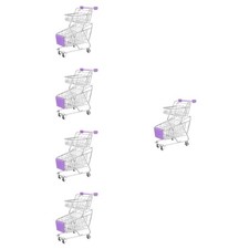5 Pack Shopping Trolley for