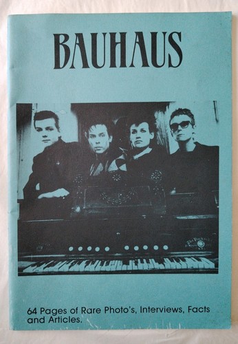 Bauhaus fanzine from 80s - fanzine,