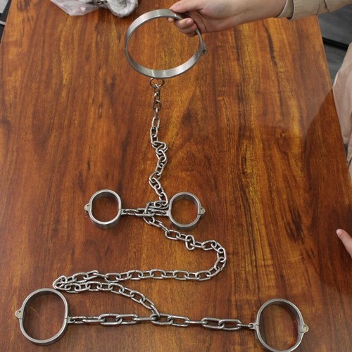 Heavy duty handcuffs - handcuffs, ankle