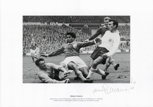 Jimmy greaves england signed - jimmy,