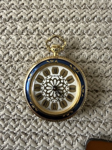 Vintage oris blue guilloche - vintage,