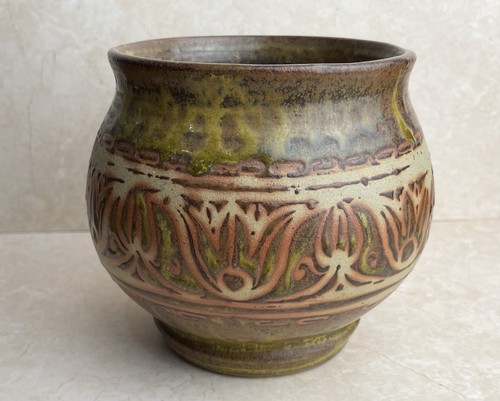 Studio pottery planter - studio,