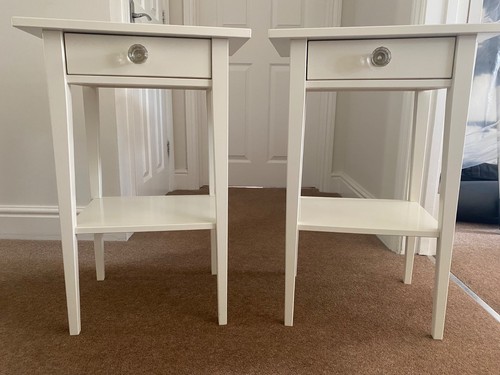Pair ikea hemnes - ikea, bedside