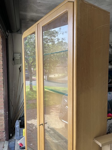 Display cabinet with glass - display,