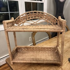 Vintage 1970s Rattan Wicker