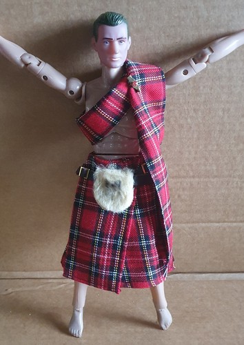 Action figure scottish - 12”,
