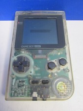 working NINTENDO GB GAMEBOY POCKET CLEAR handheld games console TRANSPARENT
