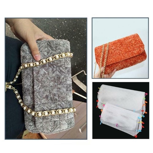 Mesh clear plastic canvas - plastic,