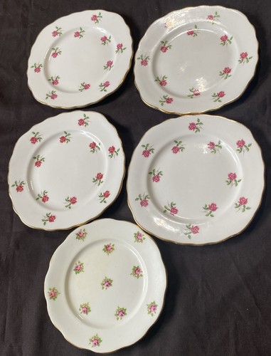 Pink floral mismatched - pink,