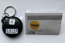 Yale Sync Smart Home Alarm Remote Key Fob Black AC-KF , Has No Outer Packaging