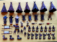 Atlantic 1/72 - 51 PIECES x ACW APACHE CAMP Mostly Unpainted