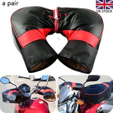 Motorcycle Bike Gloves Scooter Warm Handle Bar Hand Muffs Mitts Cover Waterproof