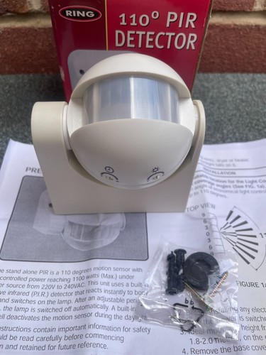 Pir motion detector - 110, degree