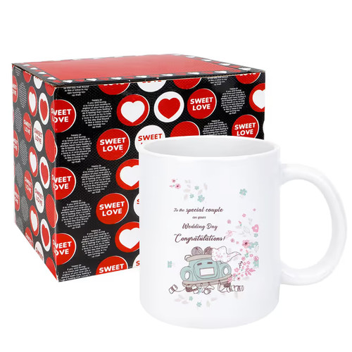 Mrs mug wedding - &,