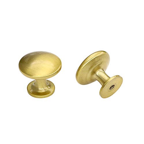 Pack gold drawer knobs - 20,