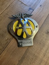 Vintage Car Badge - AA Member