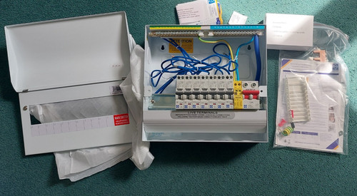 Lewden consumer unit metal - unit,