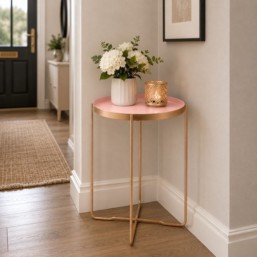 Round tray table - tray, top