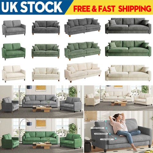 Seater corduroy sofa jumbo - seater,