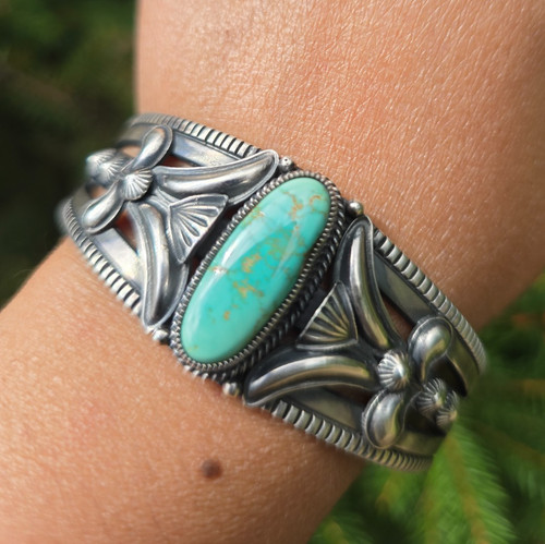 Navajo turquoise bracelet - navajo,