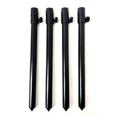 4 x 30-50cm Thick 16mm Black