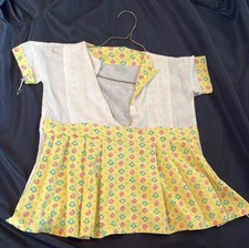 Vtg Handmade Childs Dress