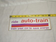 1970's Auto-Train Bumper