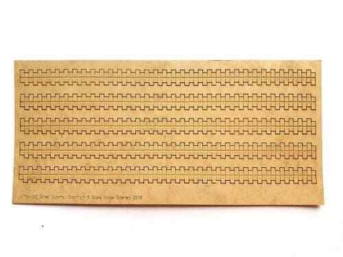 Small stone quoins - small, cut